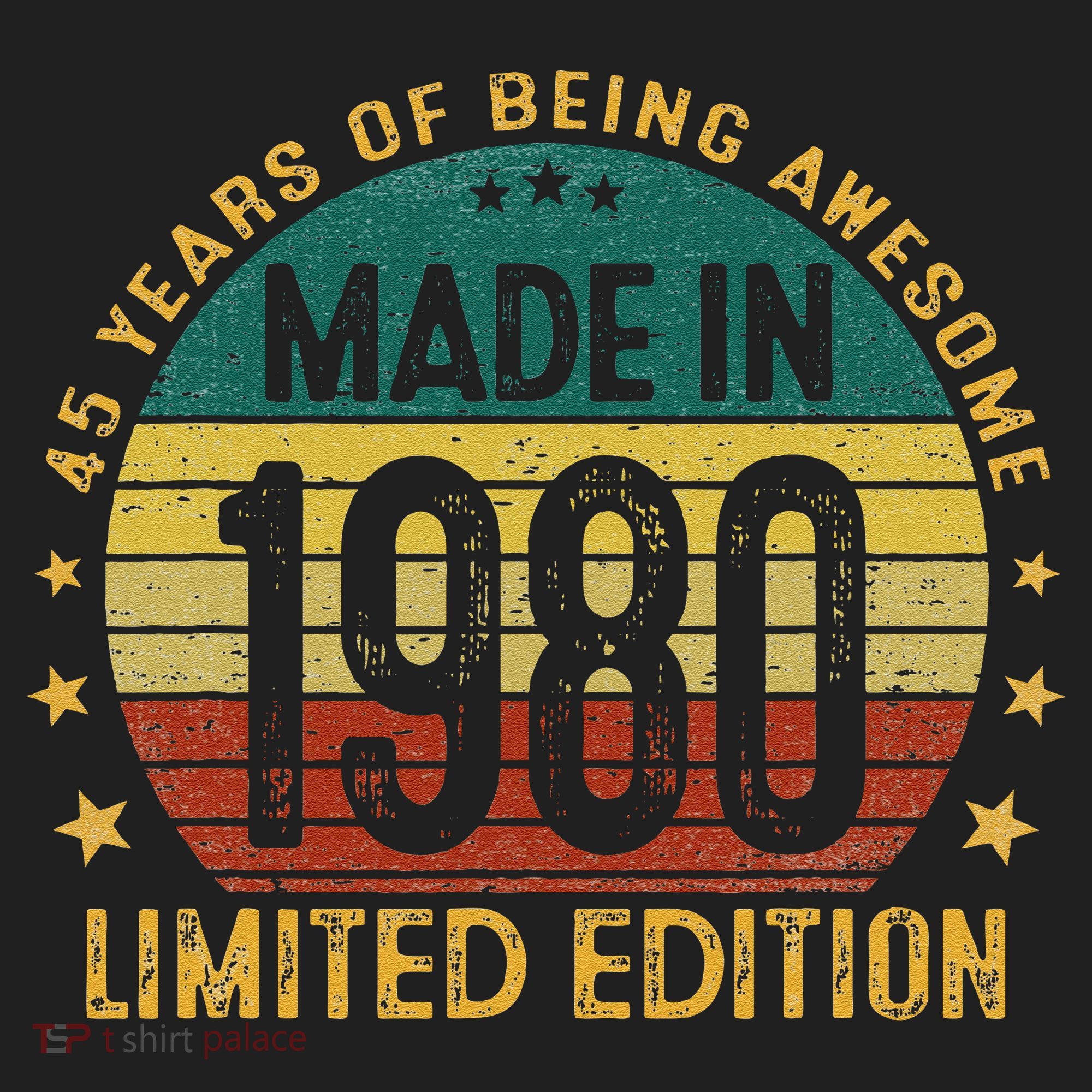 45th Birthday 45 Year Old Gifts Made In 1980 Limited Edition Beanie