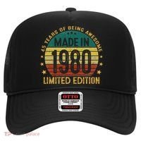 45th Birthday 45 Year Old Gifts Made In 1980 Limited Edition Hat thumb 0