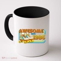 40th Birthday Awesome Since 1986 Retro Roller Skates  Coffee Mug thumb 0