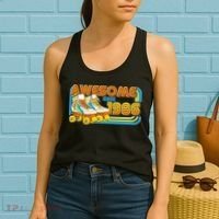 40th Birthday Awesome Since 1986 Retro Roller Skates  Women's Tank Top thumb 2
