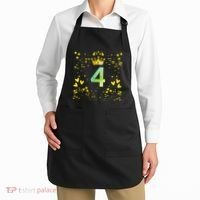 4th Birthday Anniversaries Apron thumb 2