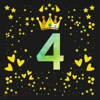 4th Birthday Anniversaries Bucket Hat thumb 4