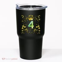 4th Birthday Anniversaries Tumbler thumb 0
