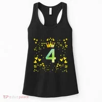 4th Birthday Anniversaries Women's Tank Top thumb 0