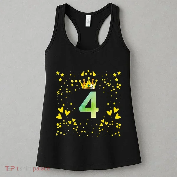 4th Birthday Anniversaries Women's Tank Top