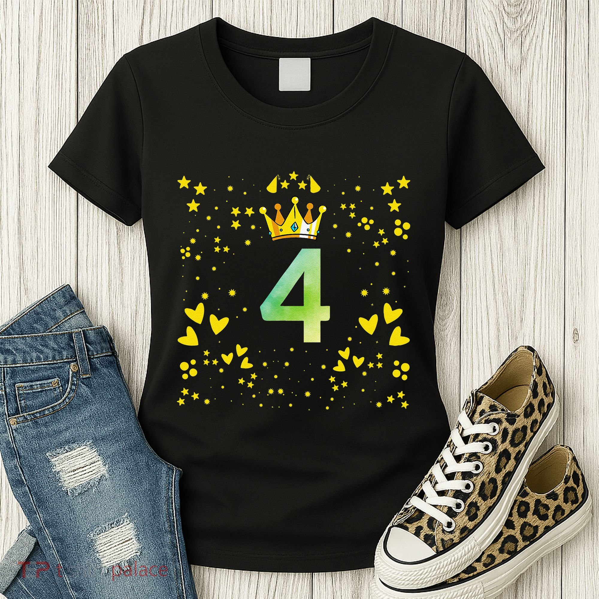 4th Birthday Anniversaries Women's T-Shirt