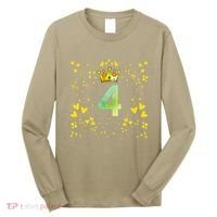 4th Birthday Anniversaries Long Sleeve Shirt thumb 0