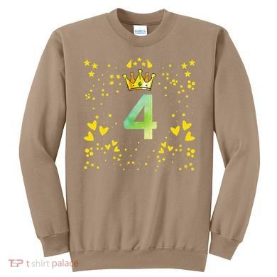 4th Birthday Anniversaries Sweatshirt