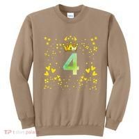 4th Birthday Anniversaries Sweatshirt thumb 0