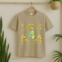 4th Birthday Anniversaries T-Shirt thumb 2
