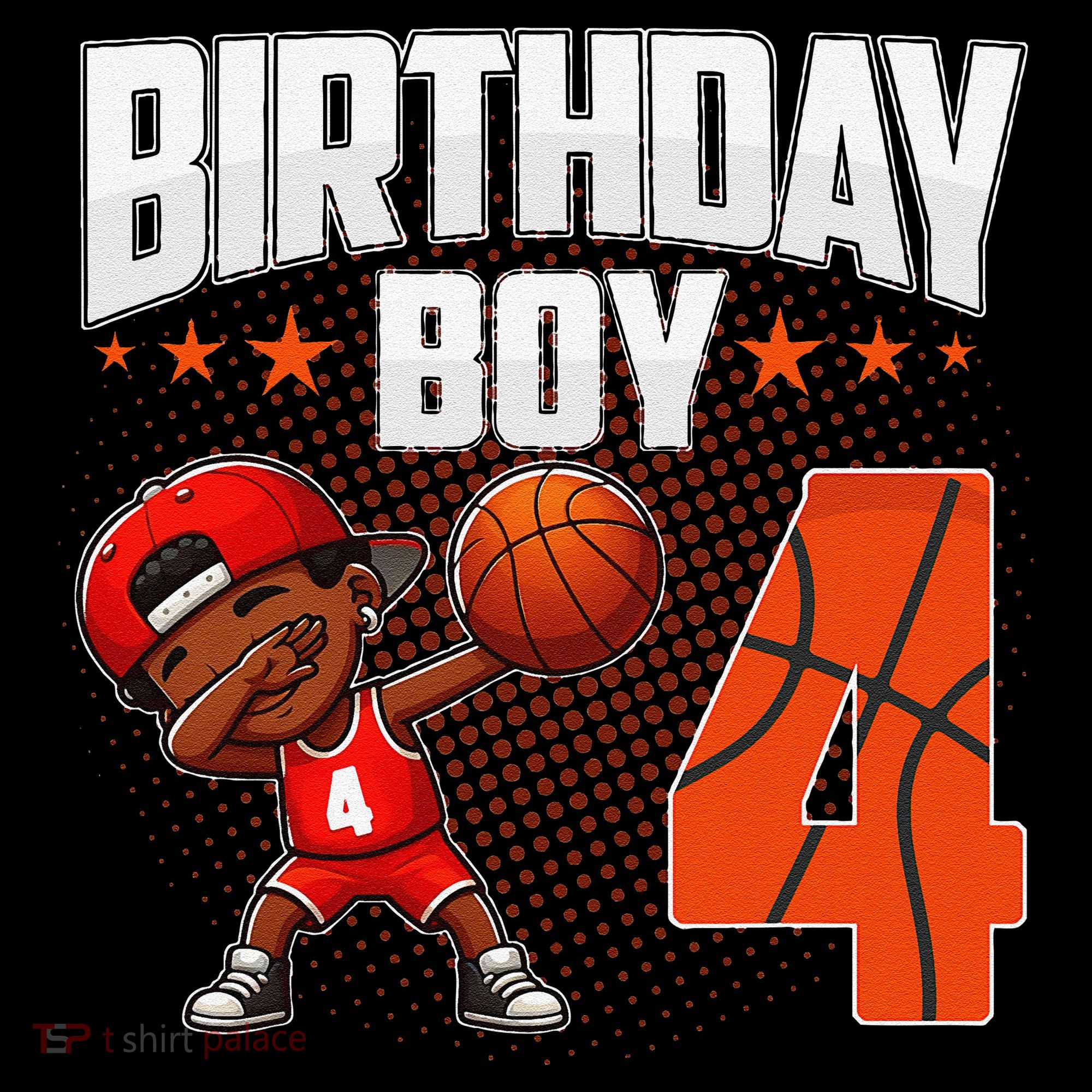4th Birthday Boy Basketball Dabbing 4 Years Old Afro Boy Coffee Mug