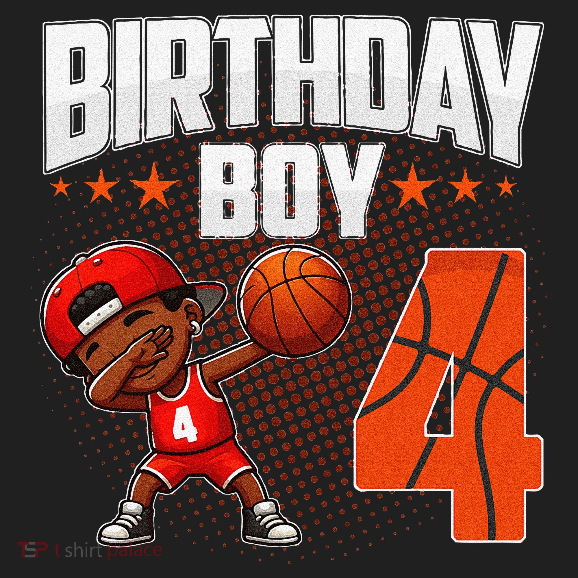 4th Birthday Boy Basketball Dabbing 4 Years Old Afro Boy Tumbler