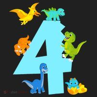 4th Birthday Boy 4 Years Old Dinosaur Toy Dino Tumbler thumb 3