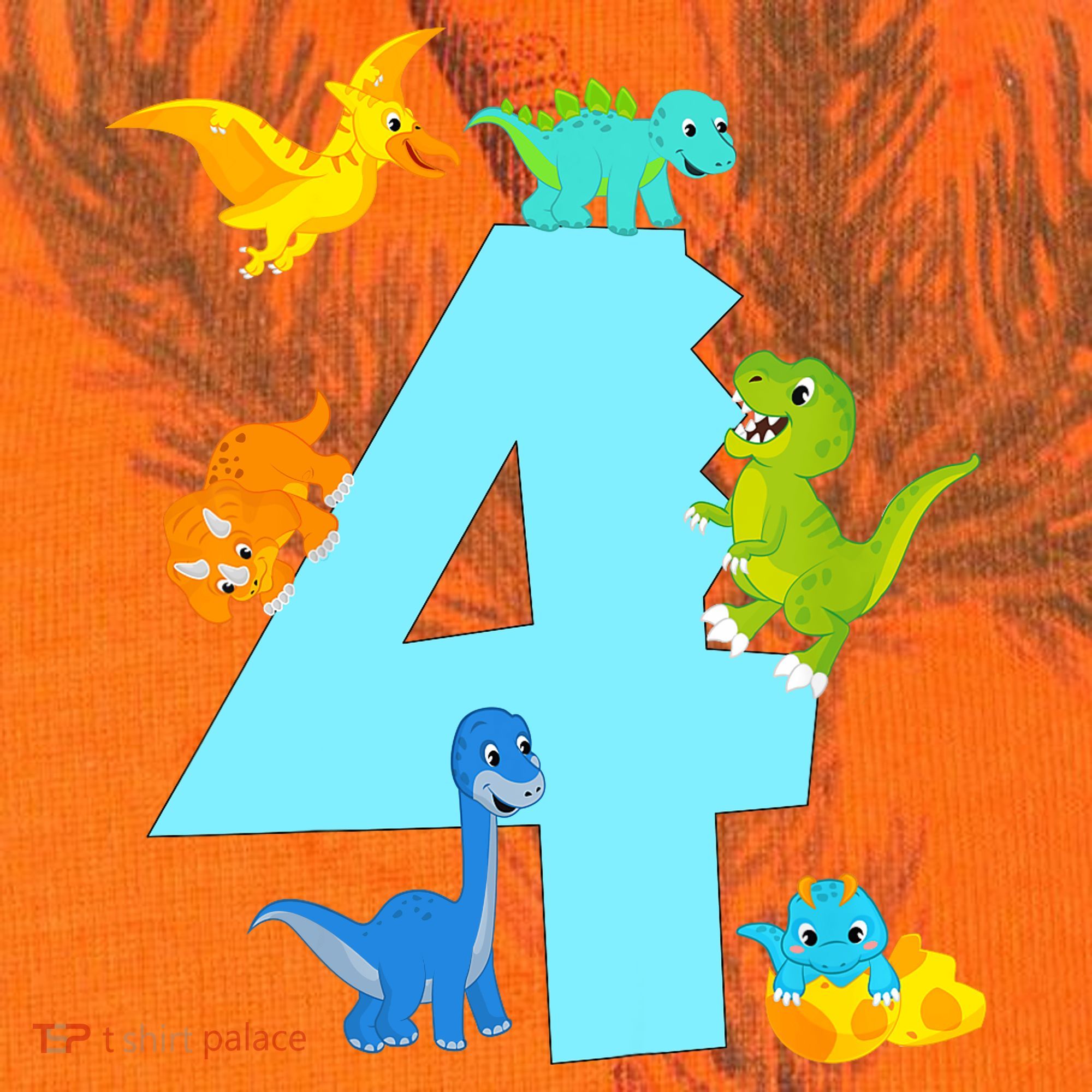 4th Birthday Boy 4 Years Old Dinosaur Toy Dino Kati Licensed 12" Camo Cuffed Beanie