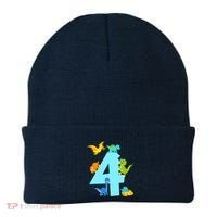 4th Birthday Boy 4 Years Old Dinosaur Toy Dino Beanie thumb 0