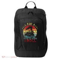 4th Birthday Boy Train 4 Year Old Birthday City Backpack thumb 0