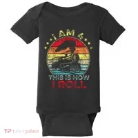 4th Birthday Boy Train 4 Year Old Birthday Baby Bodysuit thumb 0
