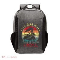 4th Birthday Boy Train 4 Year Old Birthday Vector Backpack thumb 0