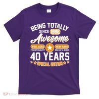 40th Birthday Being Totally Awesome Since 1986 Special Edition  T-Shirt thumb 0
