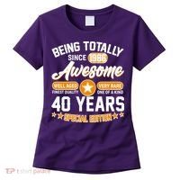 40th Birthday Being Totally Awesome Since 1986 Special Edition  Women's T-Shirt thumb 0