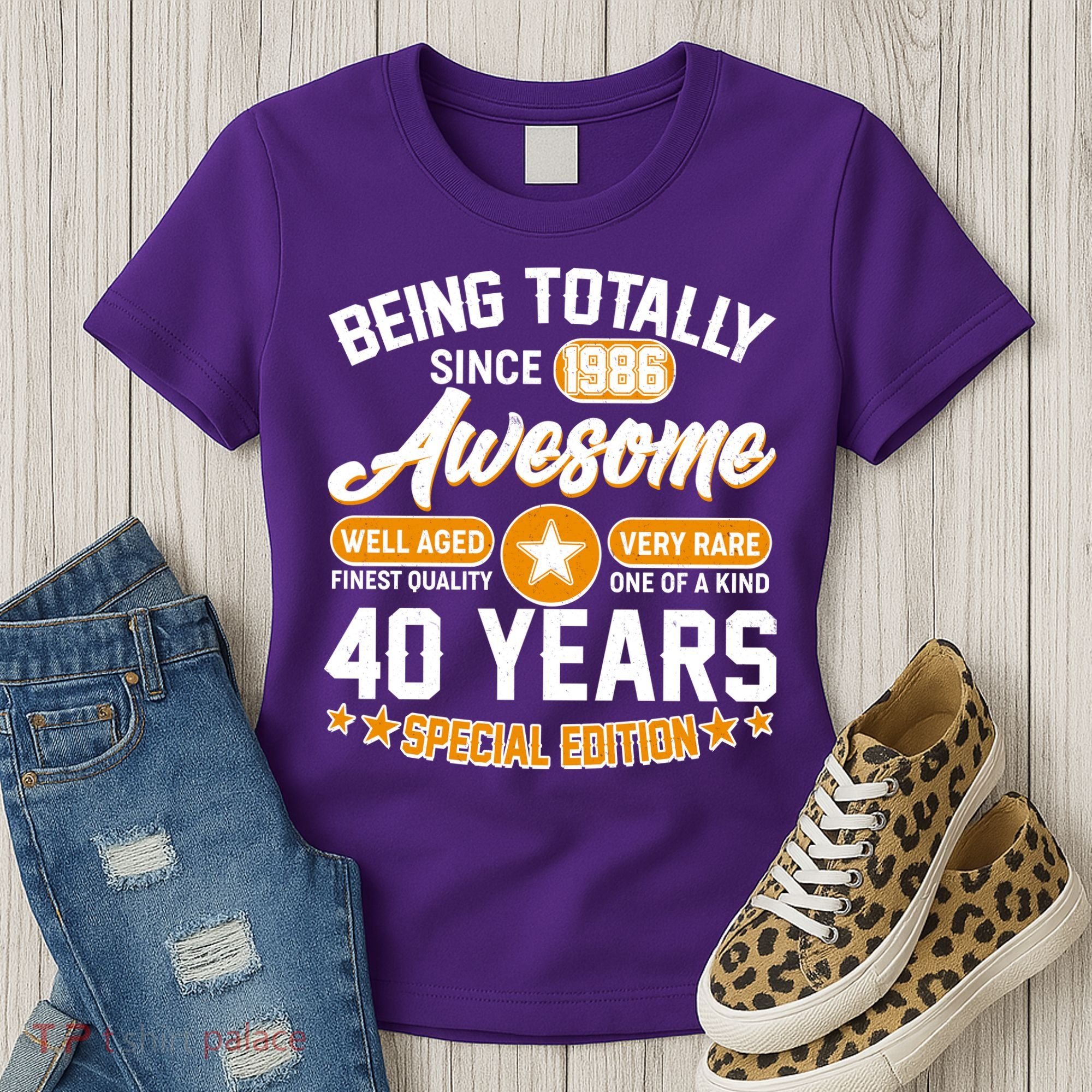 40th Birthday Being Totally Awesome Since 1986 Special Edition  Women's T-Shirt