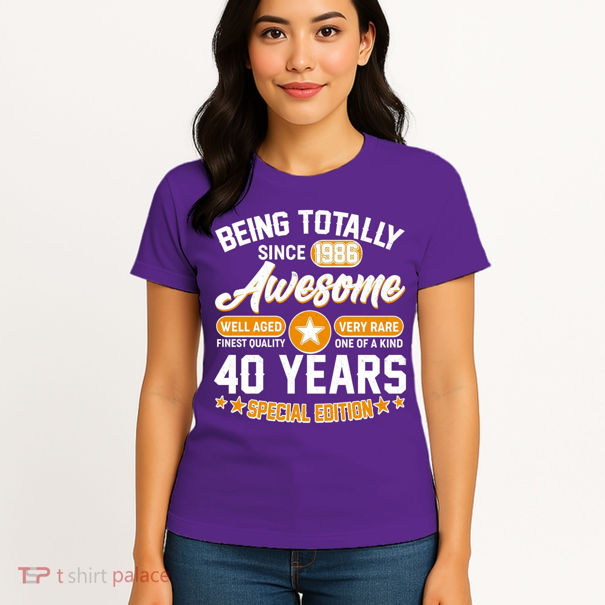 40th Birthday Being Totally Awesome Since 1986 Special Edition  Women's T-Shirt