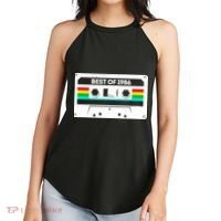 40th Birthday Best Of 1986 Cassette Mix Tape  Women's Perfect Tri Rocker Tank thumb 2