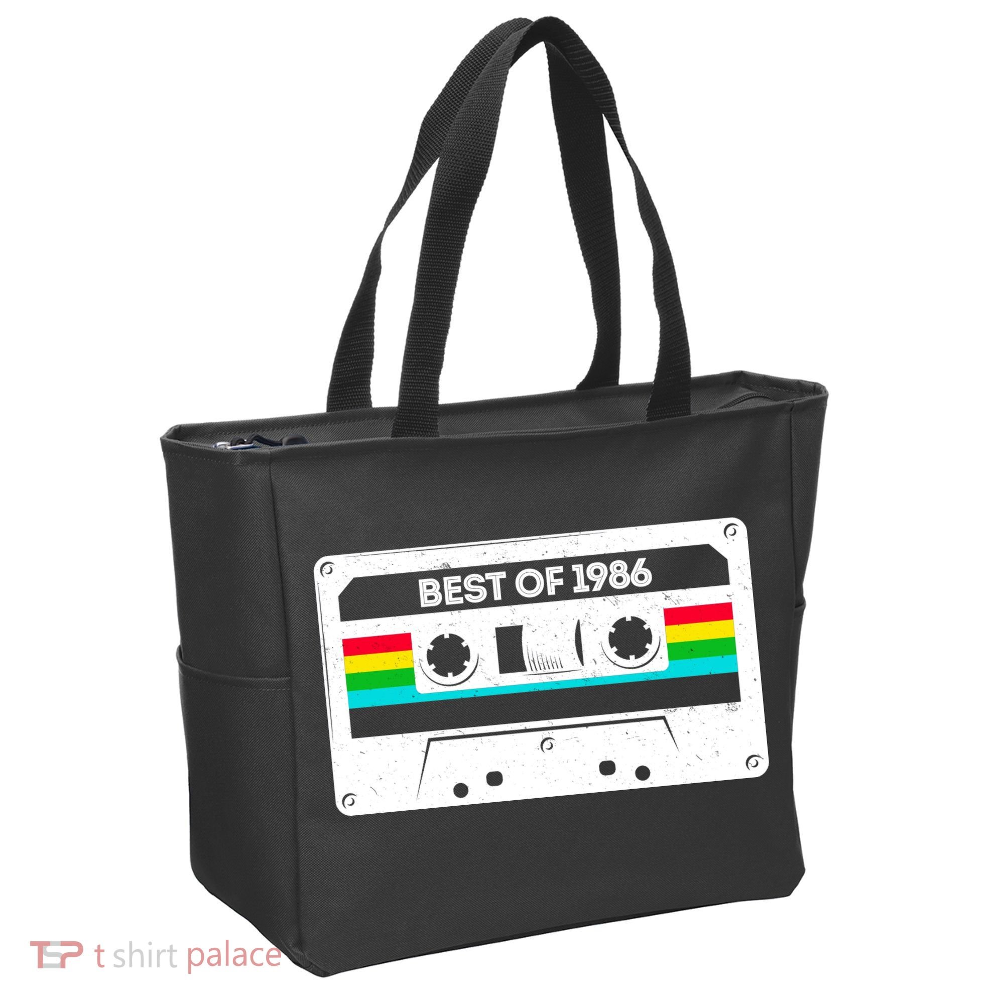 40th Birthday Best Of 1986 Cassette Mix Tape  Tote Bag