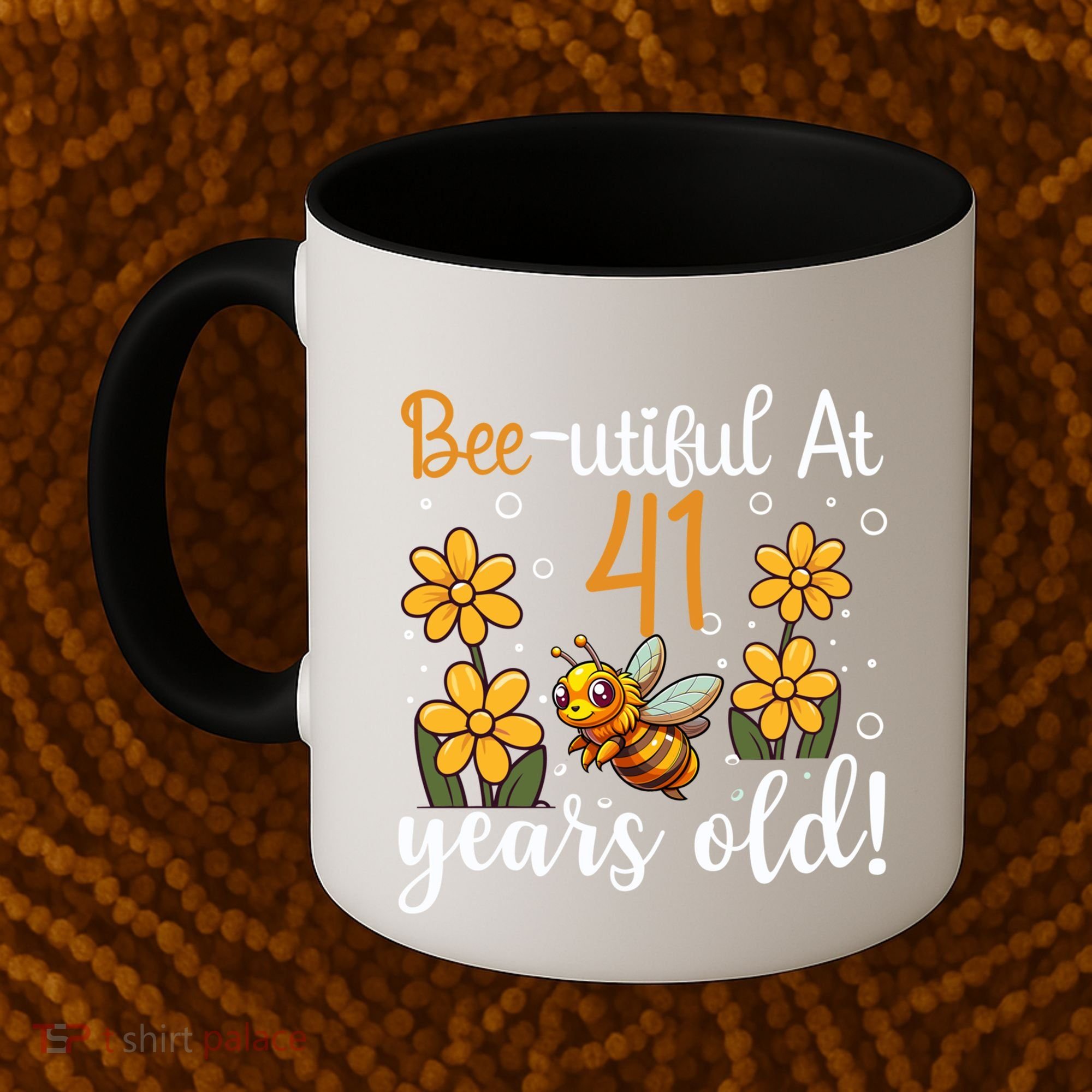 41st Birthday Bee 41 Years Old Bee Lover Great Gift Coffee Mug