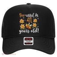 41st Birthday Bee 41 Years Old Bee Lover Great Gift Hat thumb 0