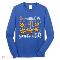 41st Birthday Bee 41 Years Old Bee Lover Great Gift Long Sleeve Shirt thumb 0