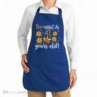 41st Birthday Bee 41 Years Old Bee Lover Great Gift Apron thumb 2