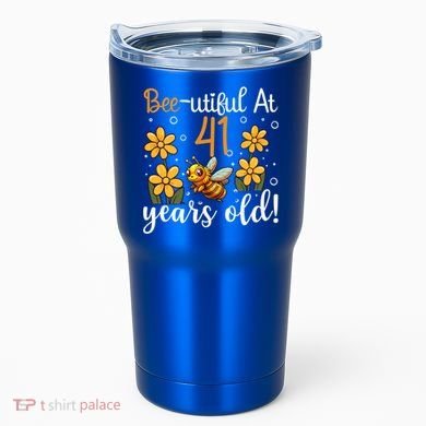 41st Birthday Bee 41 Years Old Bee Lover Great Gift Tumbler