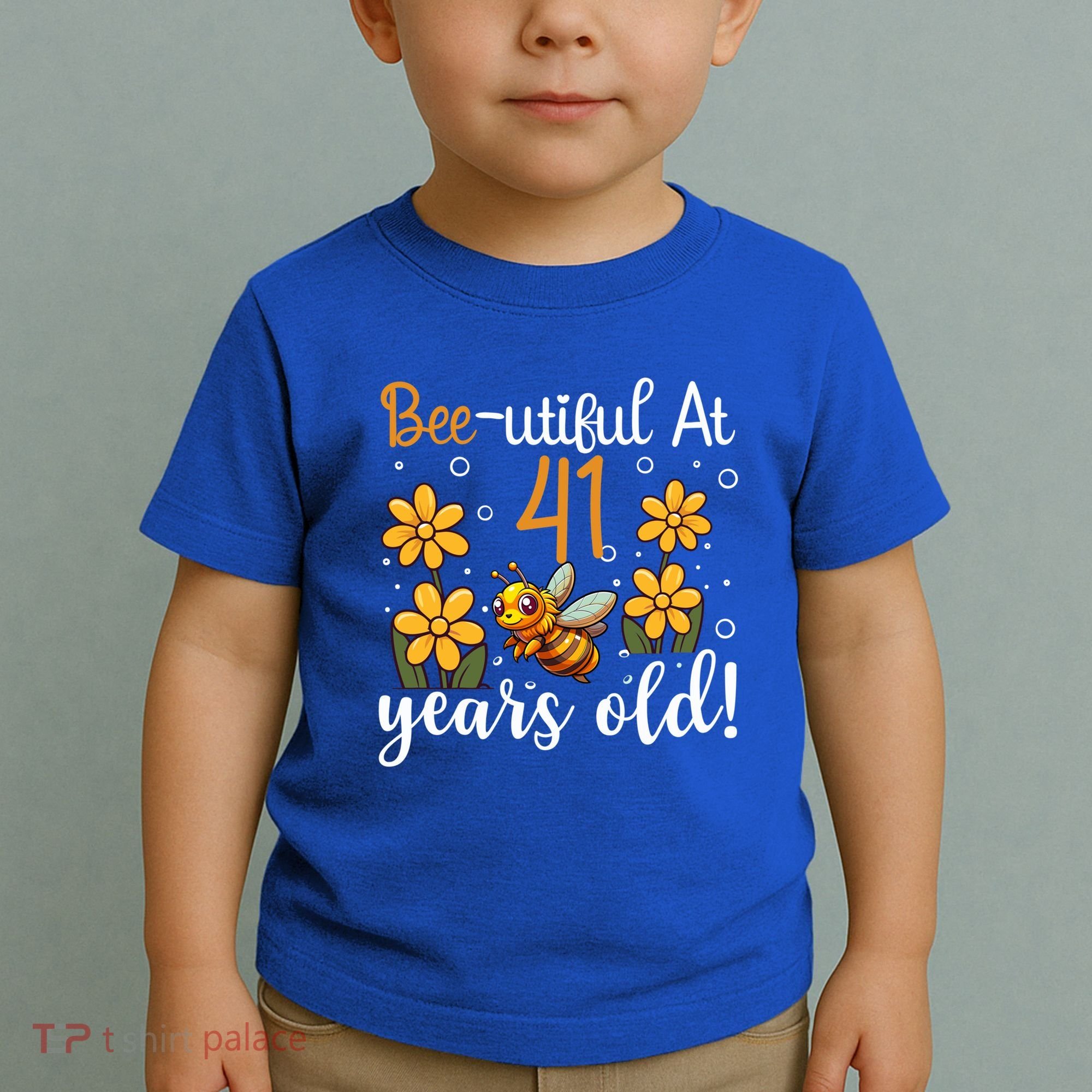 41st Birthday Bee 41 Years Old Bee Lover Great Gift Toddler T-Shirt