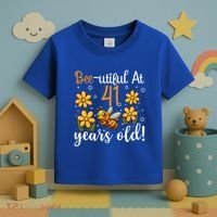 41st Birthday Bee 41 Years Old Bee Lover Great Gift Toddler T-Shirt thumb 3