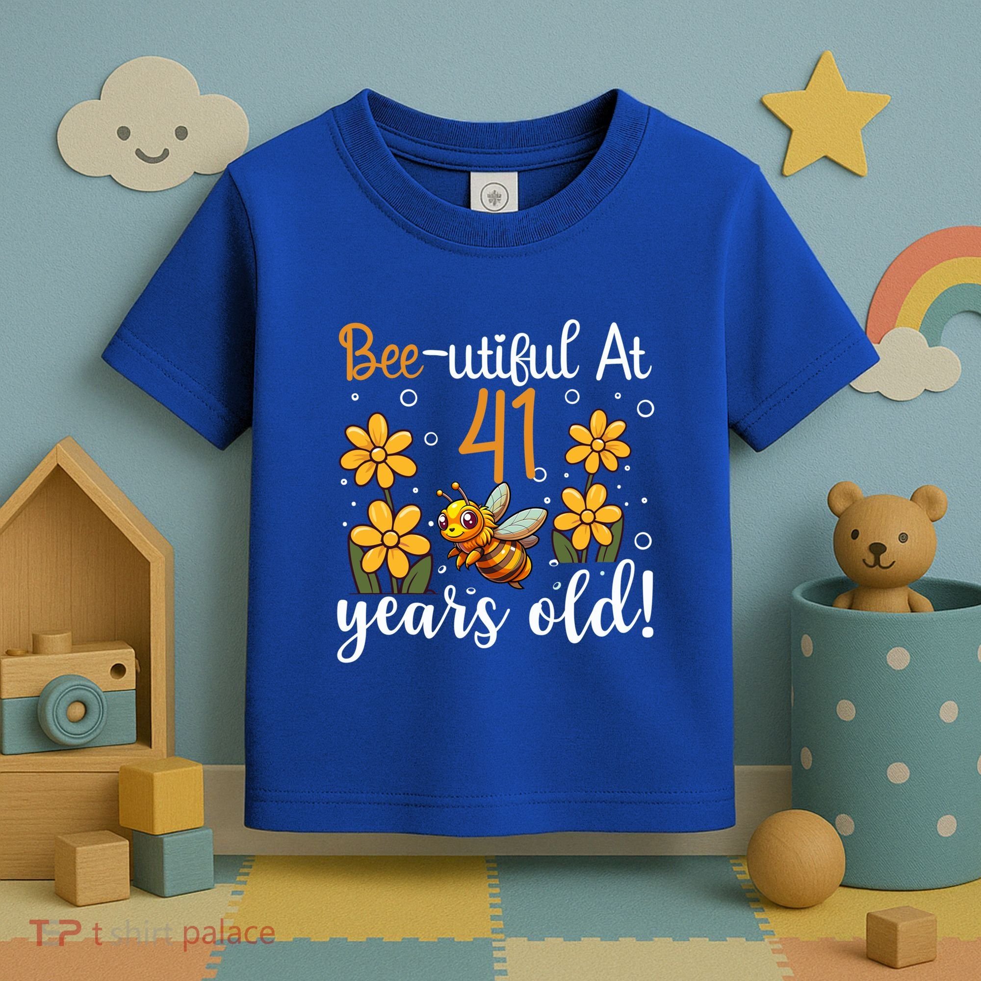 41st Birthday Bee 41 Years Old Bee Lover Great Gift Toddler T-Shirt