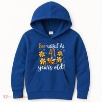41st Birthday Bee 41 Years Old Bee Lover Great Gift Kids Hoodie thumb 0