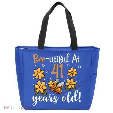 41st Birthday Bee 41 Years Old Bee Lover Great Gift Tote Bag