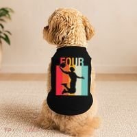 4th Birthday Basketball Two Year Old Birthday Gift Doggie Tank thumb 2
