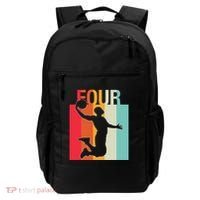 4th Birthday Basketball Two Year Old Birthday Gift Backpack thumb 0