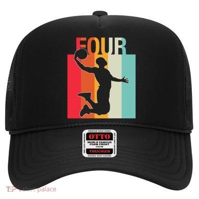 4th Birthday Basketball Two Year Old Birthday Gift Hat
