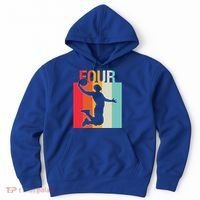 4th Birthday Basketball Two Year Old Birthday Gift Hoodie thumb 0
