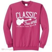 40th Birthday Classic Guitar Since 1986 And Still Rockin Sweatshirt thumb 0