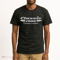 40th Birthday Classic 1986 Limited Edition Metallic Chrome Birthday Tall T-Shirt thumb 2