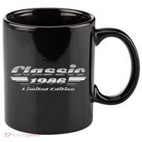 40th Birthday Classic 1986 Limited Edition Metallic Chrome Birthday 11oz C Handle Ceramic Mug thumb 0