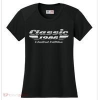 40th Birthday Classic 1986 Limited Edition Metallic Chrome Birthday Women's Cooling Performance Crew T-Shirt thumb 0