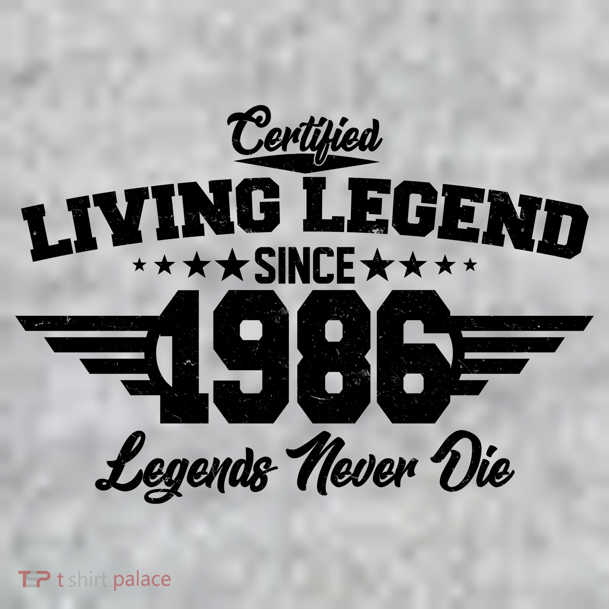 40th Birthday Certified Living Legend Since 1986 Legends Never Die The Baniff Cuffed Pom Beanie