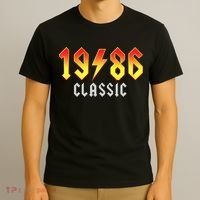 40th Birthday Classic 1986 Retro Rock Band T-Shirt thumb 3