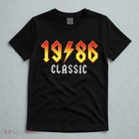 40th Birthday Classic 1986 Retro Rock Band T-Shirt thumb 5