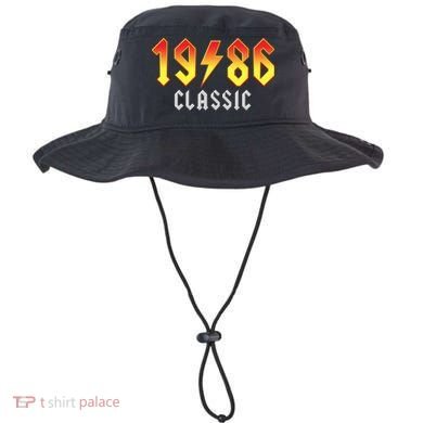 40th Birthday Classic 1986 Retro Rock Band Bucket Hat